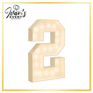 #2 Marquee Number 4F