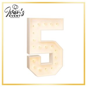 #5 Marquee Number 4F
