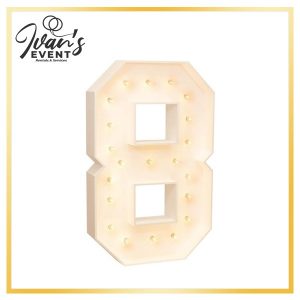 #8 Marquee Number 4F