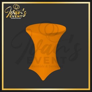 Orange Expanded Cocktail Tablecloth