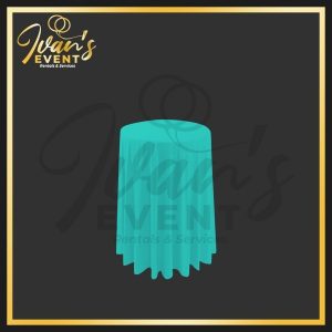 Teal Cocktail Tablecloth