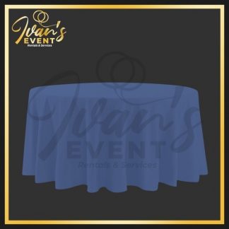 Ucla Blue Round Tablecloth
