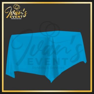 Light Blueu Rectangular Tablecloth