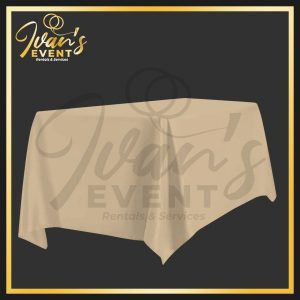 Champagne Rectangular Tablecloth