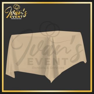 Champagne Rectangular Tablecloth