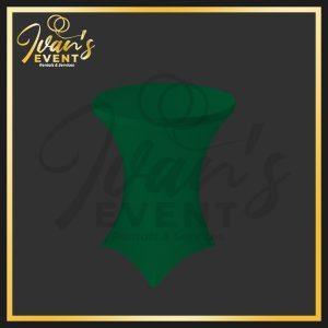 Forest Green Expanded Cocktail Tablecloth