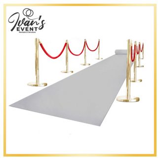 Grey Carpet 3x20 (Included Poles)