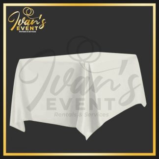 Ivory Rectangular Tablecloth