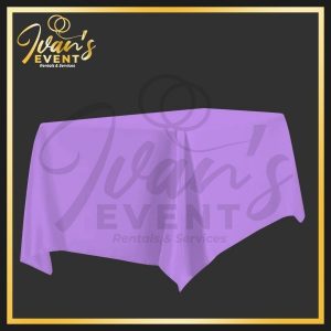 Lilac Rectangular Tablecloth