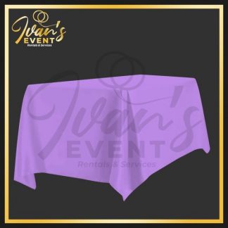Lilac Rectangular Tablecloth