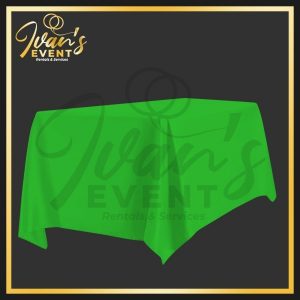 Lemon Green Rectangular Tablecloth