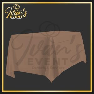 Mocha Rectangular Tablecloth