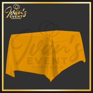 Orange Rectangular Tablecloth