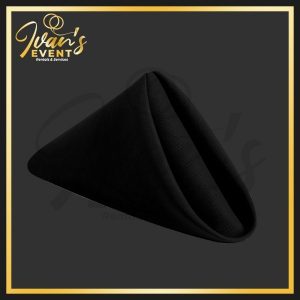Black Napkin