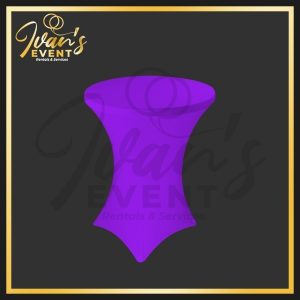 Purple Expanded Cocktail Tablecloth
