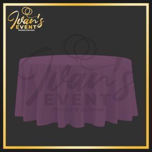 Purple Bloom Round Tablecloth
