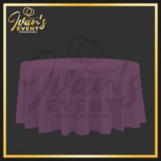 Purple Bloom Round Tablecloth