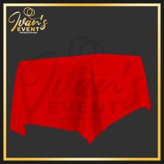 Red Rectangular Tablecloth