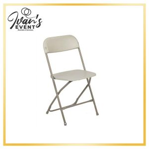 Beige Plastic Chair