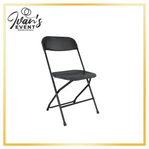 Black Plastic Chair