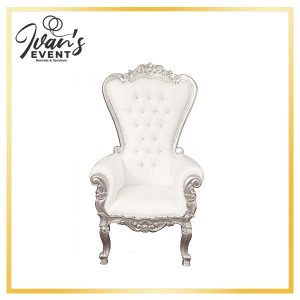 Throne Chair - Silver