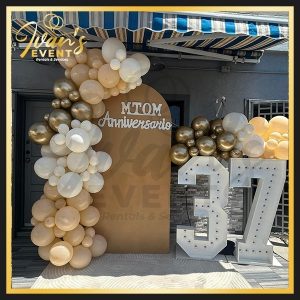 Aniversary Backdrop