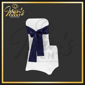 Chair Bow Navy Blue