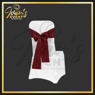 Chair Bow Burgundy