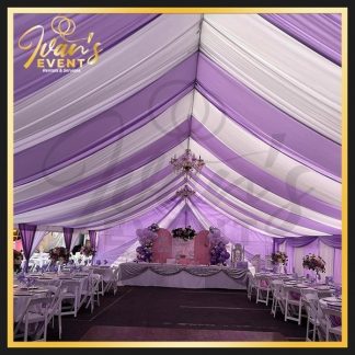 Draping Tent 10x40 (Custom Colors)