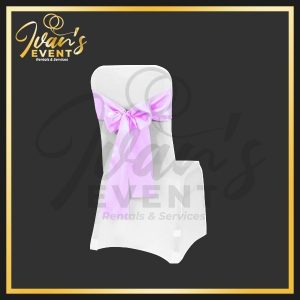 Chair Bow Baby Pink