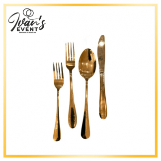 Set of Silverware Gold