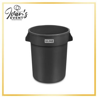 Trash Can Black