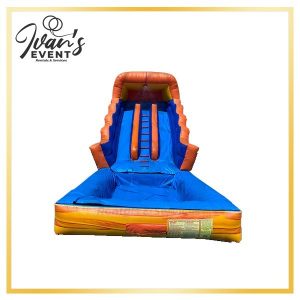 Orange & Blue Water Slide 17"