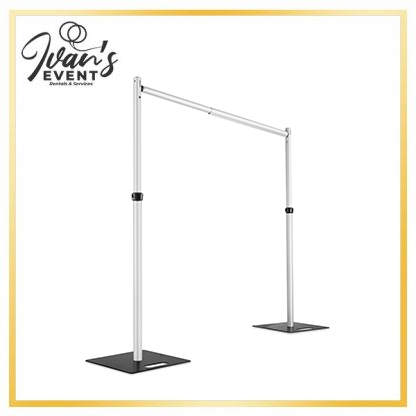 Base Pipe & Drape Rental, Event draping LA, pipe and drape systems, event backdrop rental, wedding drape rental, corporate event decor, trade show booth draping, fabric backdrop solutions, exhibition stand design