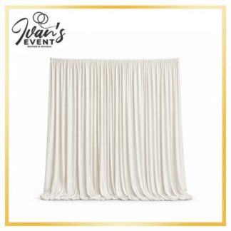 White Velvet Pipe & Drape Rental,Event draping Los Angeles, Velvet backdrop rental LA, Luxury event decor Los Angeles, Pipe and drape services CA, Wedding draping Los Angeles, Corporate event pipe & drape, Elegant event rentals LA, Velvet fabric rental Los Angeles