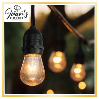 String Lights Rental, event lighting Los Angeles, outdoor string lights, wedding string lights, bistro lights rental, party lighting CA, cafe lights rental, patio string lights, backyard string lights