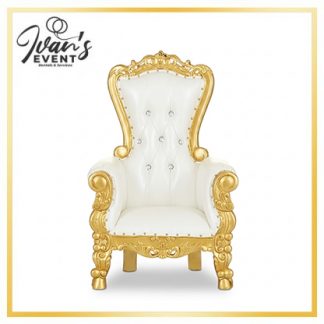 Kids Gold Throne Chair rental, Children's party rentals LA, Luxury kids furniture Los Angeles, Toddler throne chair hire, Kids birthday party rentals, Event rentals Los Angeles for kids, Prince princess chair rental, Glamorous kids seating, LA party supply for children