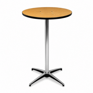Cocktail Table Tall Bistro rental, event furniture rentals LA, high top table rental, bar height table hire, party equipment Los Angeles, standing table for events, bistro table Los Angeles, event decor rentals, cocktail party furniture
